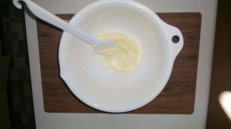 低糖質チーズケーキ工程1